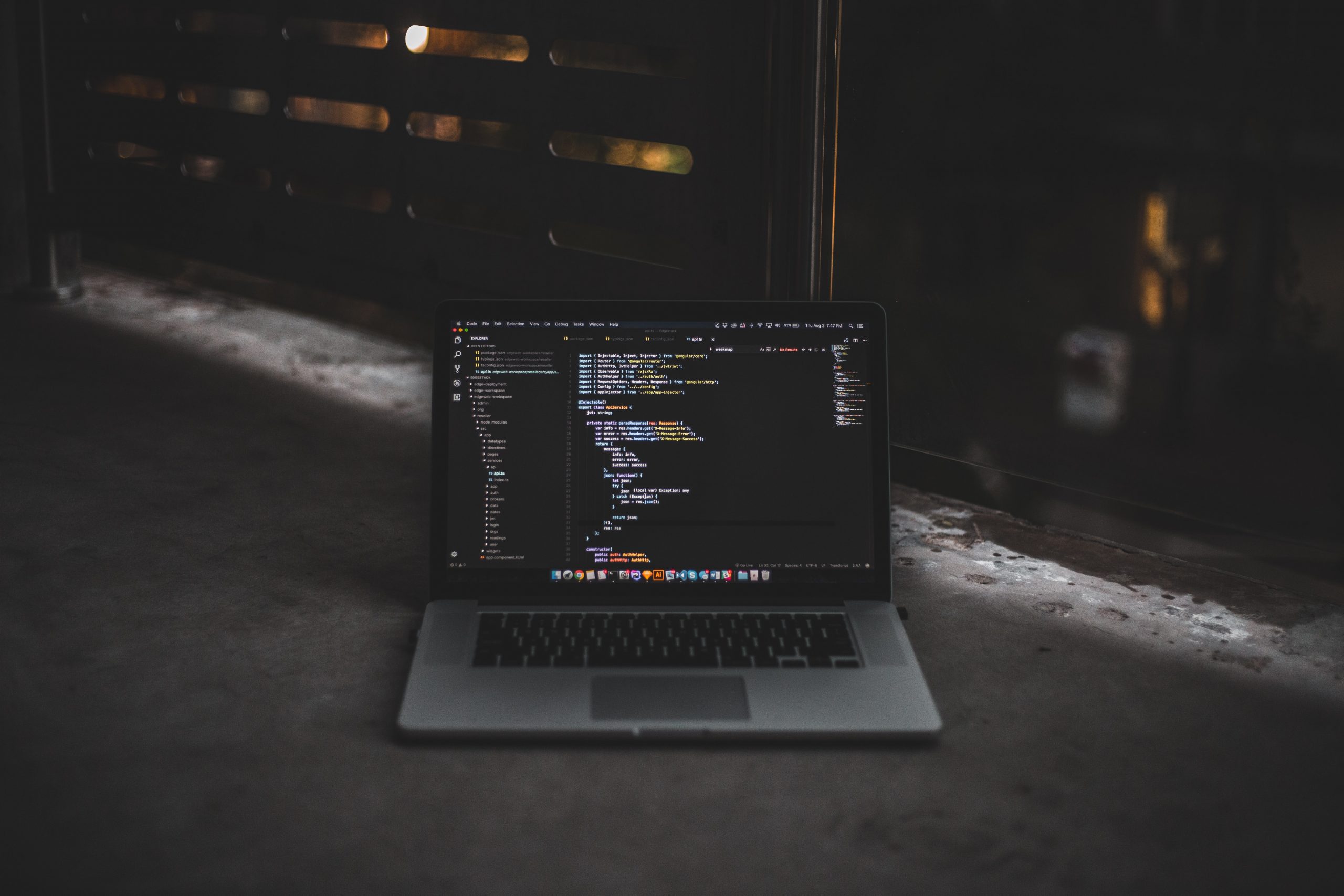 A developer working at a screen, illustrating the complexity of vulnerability management